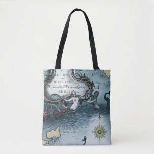 Gulliver's Travels van Jonathan Swift Tote Bag