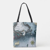 Gulliver's Travels van Jonathan Swift Tote Bag (Achterkant)
