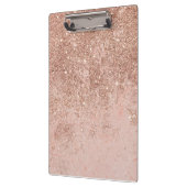 Gullle roos glitter marmer klembord (Links)