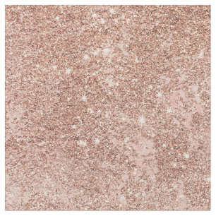 Gullle roos glitter marmer stof