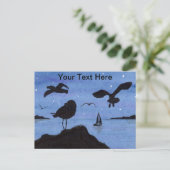 Gulls Briefkaart (Staand voorkant)