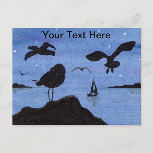 Gulls Briefkaart (Voorkant)