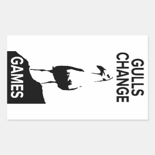 Gulls Change Games stickers (vel of 4)