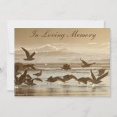 Gulls die bekendheid geven aan de dienst Flight Me Kaart (Voorkant)