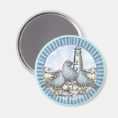 Gulls Guide Lighthouder Magnet (Voorkant / Achterkant)