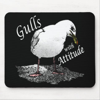 Gulls met Attitude Mousepad Muismat