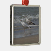 Gulls Ornamanet Metalen Ornament (Rechts)
