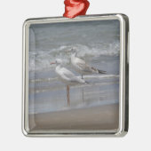 Gulls Ornamanet Metalen Ornament (Links)