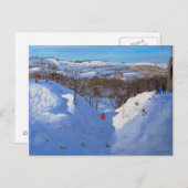 Gully Black Rocks Derbyshire 2009 Briefkaart (Voorkant / Achterkant)