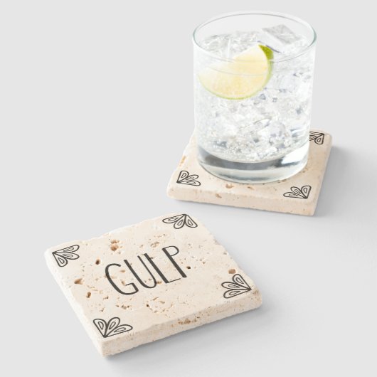 GULP - Steen Onderzetter (Zijkant)