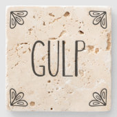 GULP - Steen Onderzetter (Voorkant)