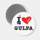 GULPA - I Love Magneet (Voorkant / Achterkant)