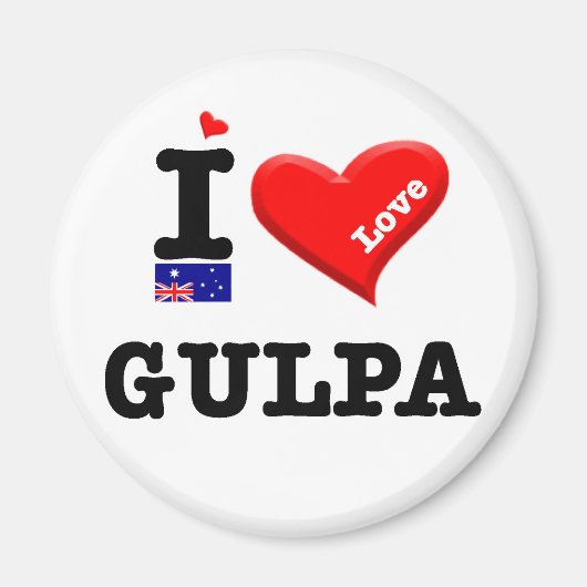 GULPA - I Love Magneet (Voorkant)