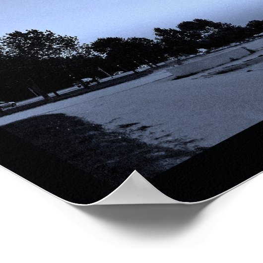 Guls, onderbroken poster (Hoek)