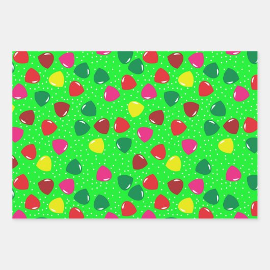 GUM DROP X-MAS INPAKPAPIER VEL (Voorkant)