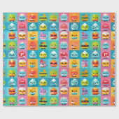 Gum Drops - Vakantie & Dagcadeaupapier Cadeaupapier (Vlak)