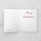 Gum Nut-kerstkaart Feestdagen Kaart (Binnen)