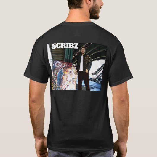 GUMABE SCRIBZ TEK T-shirt (Achterkant)