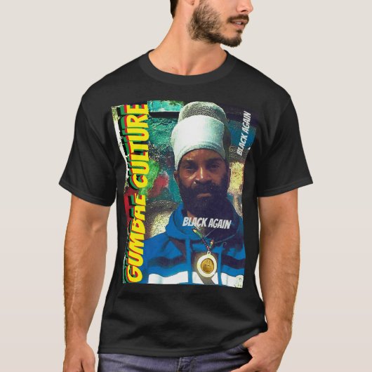 GUMBAE CULTURE Basic Donkere T-Shirt (Voorkant)