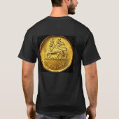 GUMBAE CULTURE Basic Donkere T-Shirt (Achterkant)