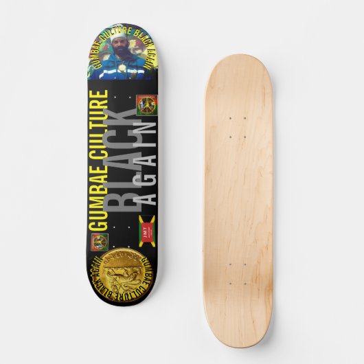 GUMBAE CULTURE JMT 7 3/4-inch skateboard Deck (Voorkant)