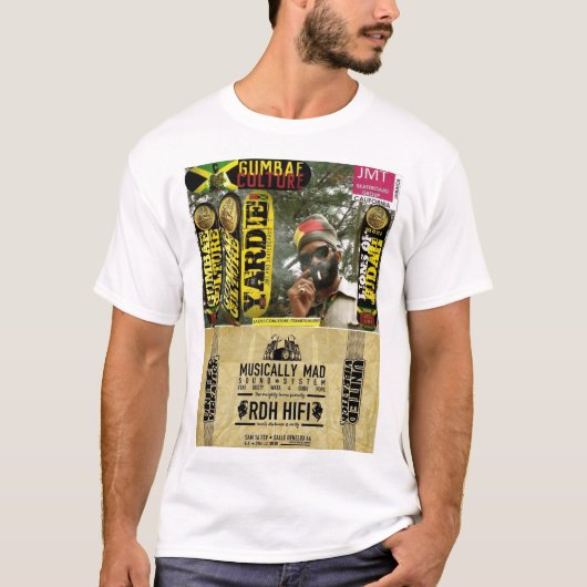 GUMBAE CULTUUR. Heren Basic T-Shirt (Voorkant)
