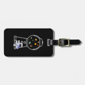 Gumball Astronaut Bagagelabel (Voorkant horizontaal)