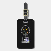 Gumball Astronaut Bagagelabel (Voorkant verticaal)