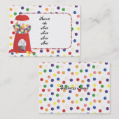 Gumball Fantasy Visitekaartje (Voorkant / Achterkant)