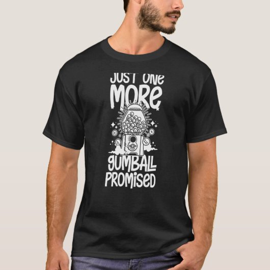 Gumball Machine Gom Bal Bubble Kauwgom 5 T-shirt (Voorkant)