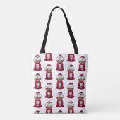 Gumball Machine Kleurrijke Patroon Textuur Snoep Tote Bag (Achterkant)