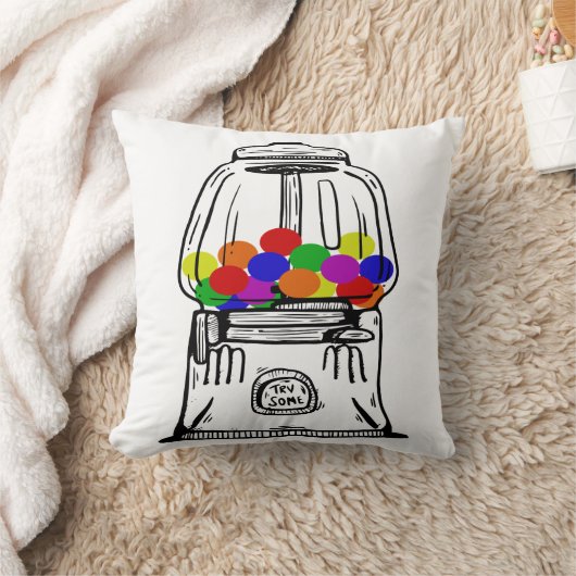 Gumball Machine Kussen (Deken)