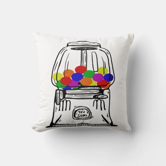 Gumball Machine Kussen (Voorkant)