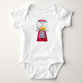 Gumball machine sneeuwpop wereldbol Romper