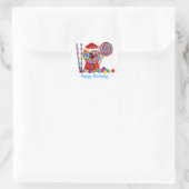 Gumball Machine Snoep Lollipop Ronde Sticker (Tas)