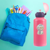 Gumball machine, Waterverf, Grappig, Kleurrijk Sticker