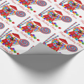 Gumball Machinepapier- Gepersonaliseerd Cadeaupapier (Hoek)