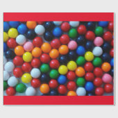 Gumball wrappapier cadeaupapier (Vlak)