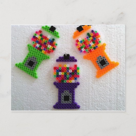 gumballmachine briefkaart (Voorkant)