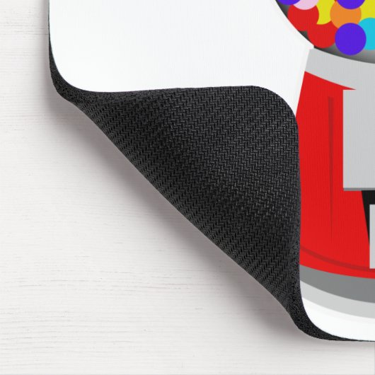 Gumballmachine mousepad muismat (Hoek)