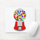 Gumballmachine mousepad muismat (Met muis)
