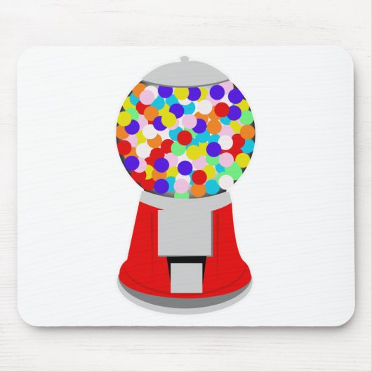 Gumballmachine mousepad muismat (Voorkant)