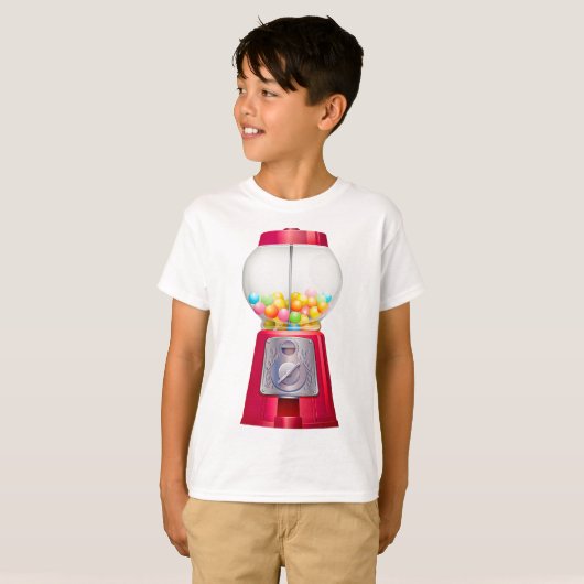 gumballmachine t-shirt (Voorkant volledig)