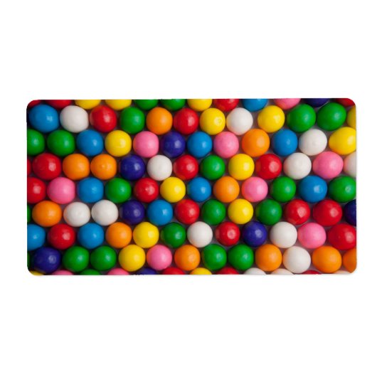 Gumballs Etiket (Voorkant)
