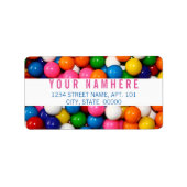 Gumballs Etiket (Voorkant)