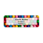 Gumballs Etiket (Voorkant)