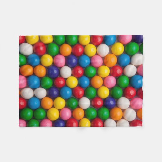 Gumballs Fleece Deken (Voorkant (Horizontaal))