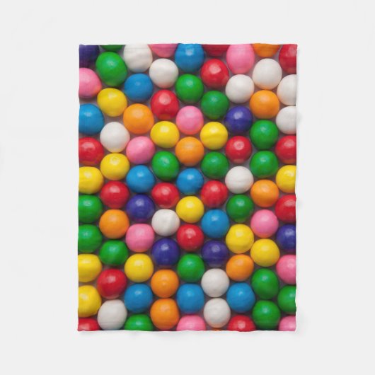Gumballs Fleece Deken (Voorkant)