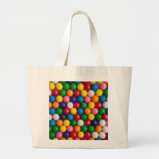 Gumballs Grote Tote Bag (Voorkant)