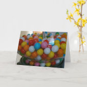 Gumballs! Kaart (Gele Bloem)